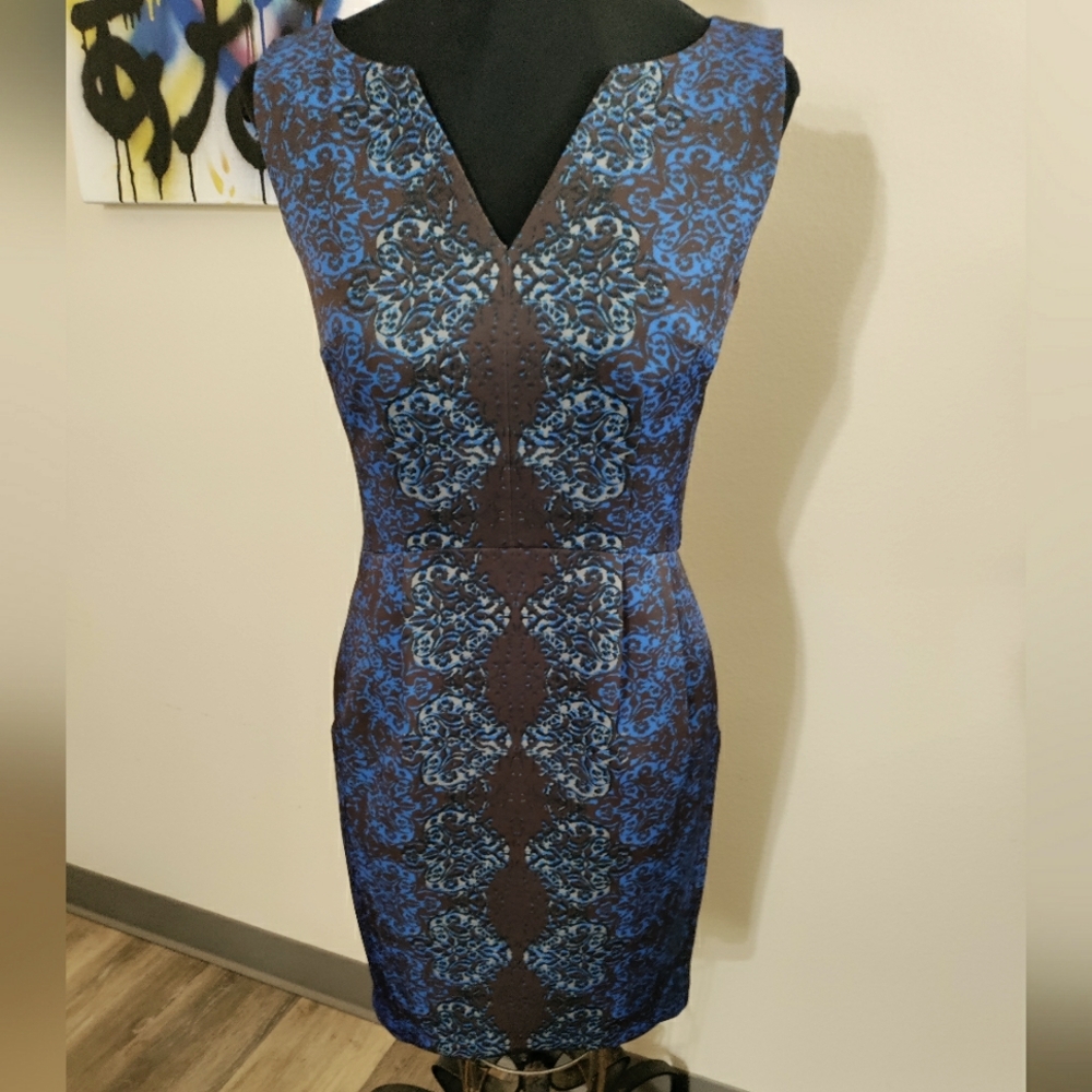 NANETTE LEPORE SILK DRESS WITH POCKETS